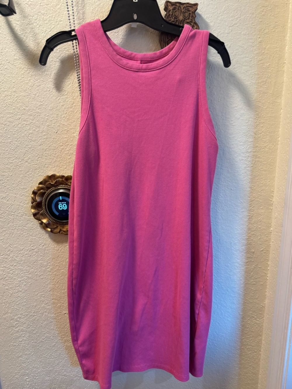 a new day Pink Mini Tank Dress